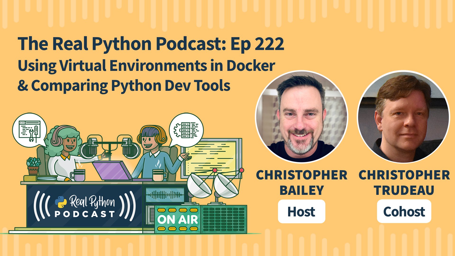 Real Python Podcast Episode #222 Title Artwork