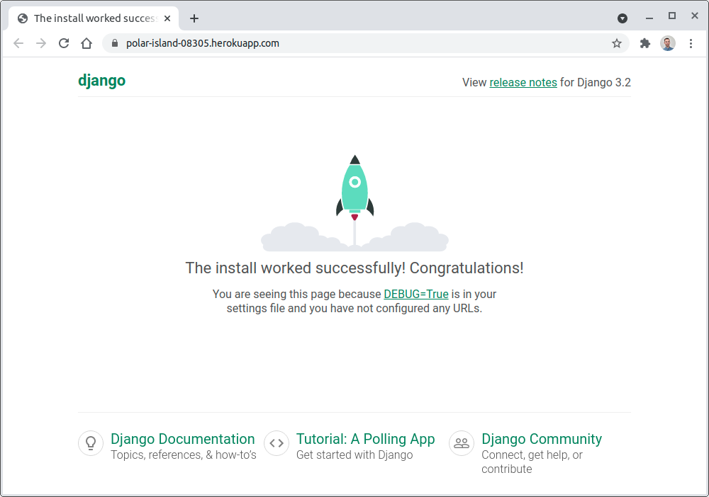 Django Project Hosted on a Public Domain