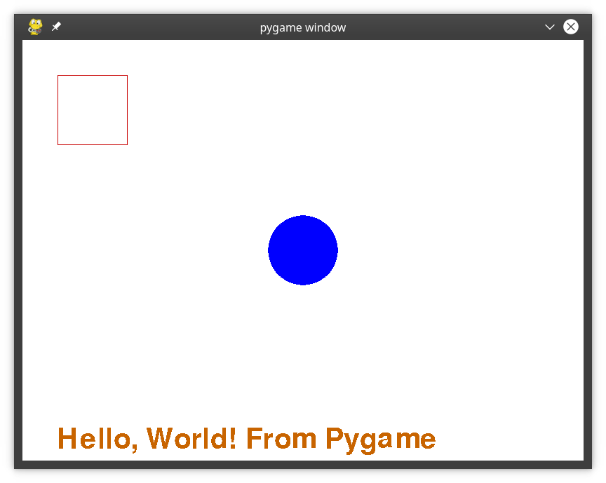 Basic code in Pygame